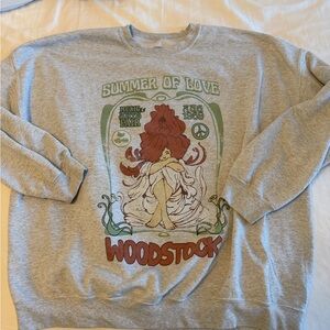 Woodstock Summer of Love Graphic Sweatshirt